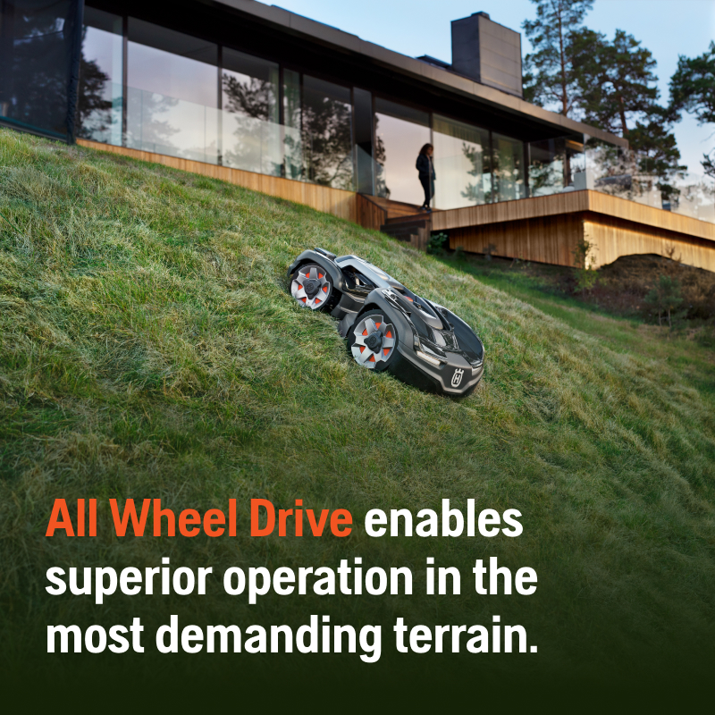 HUSQVARNA Automower® 435X AWD Robotic Mower (physical wire) - Image 5